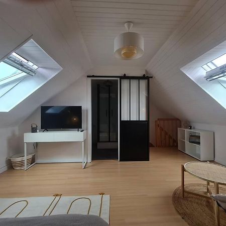 Duplex Centre Ville-Bord De Mer กงการ์โน ภายนอก รูปภาพ